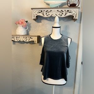 Walter Baker New York Womens Velvet Top